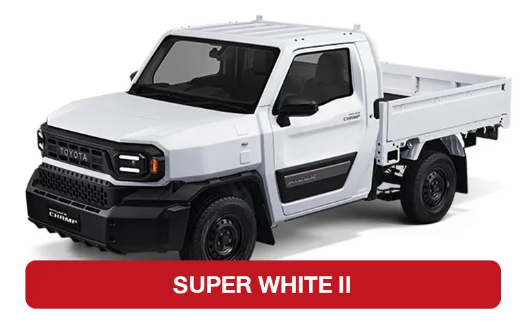 hilux champ สี super white ii