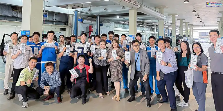 มอบหน้ากากต้านภัย PM2.5
