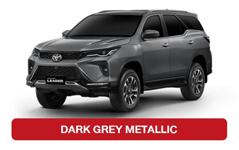 fortuner leader สีตัวรถ dark grey metallic