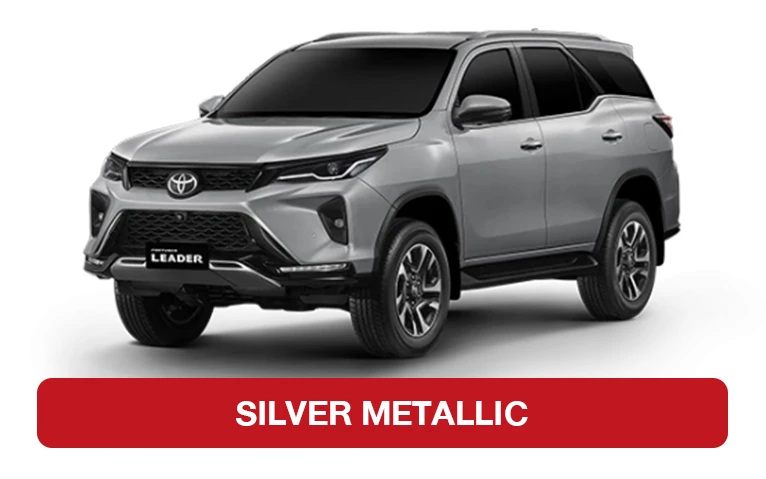 fortuner leader สีตัวรถ silver metallic