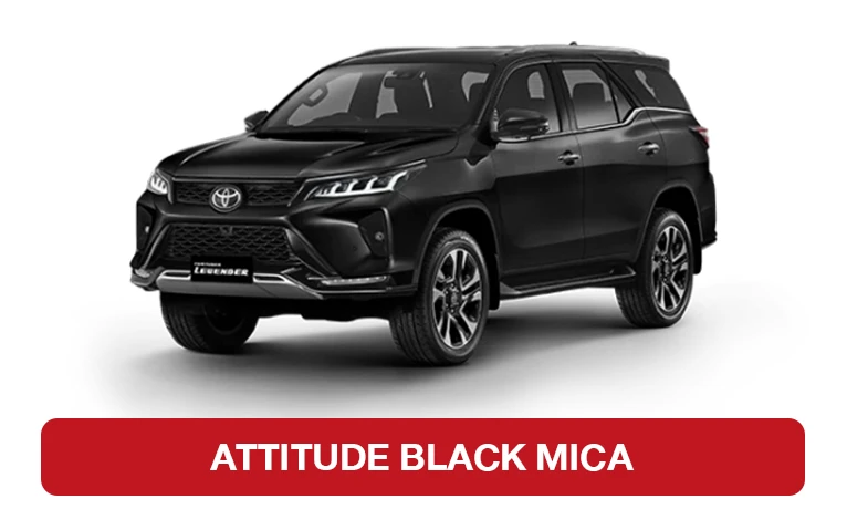 fortuner legender สีตัวรถ attitude black mica