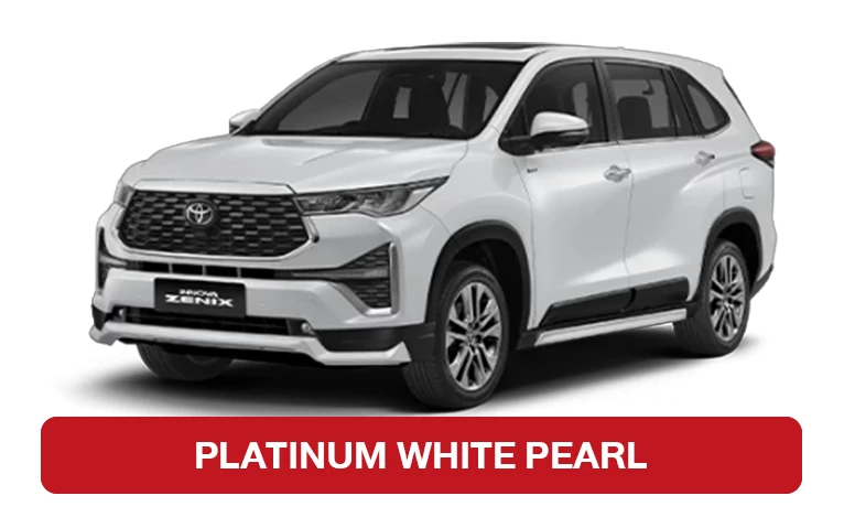 innova zenix สีตัวรถ platinum white pearl