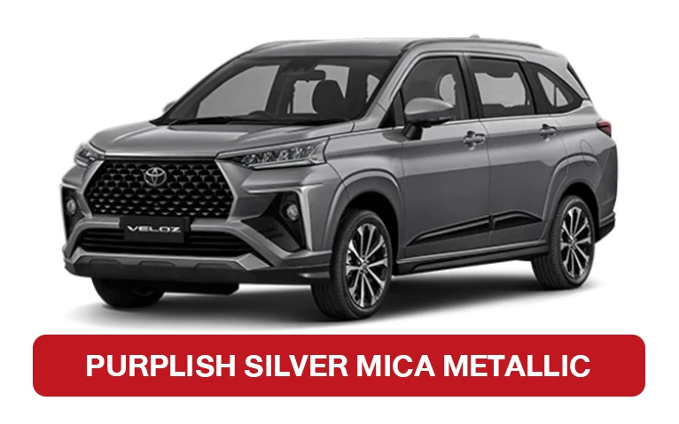 veloz สีตัวรถ purplish silver mica metallic